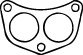 FONOS 80087 Gasket, exhaust pipe